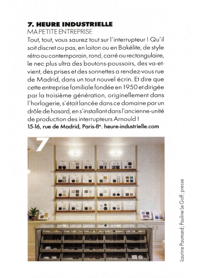 Elle décoration article 1 Avril 2024