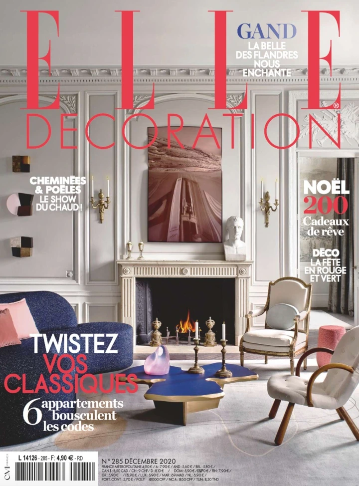 Elle décoration couverture Automne 2020