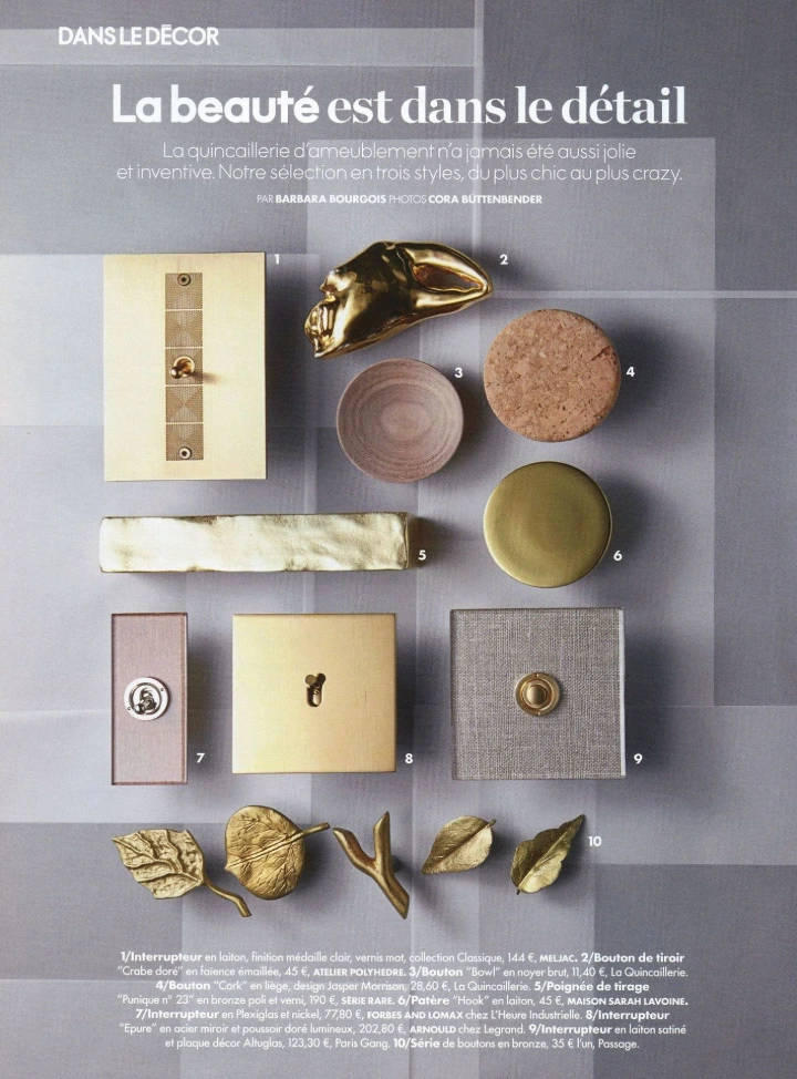 Elle décoration article 1 Avril 2017