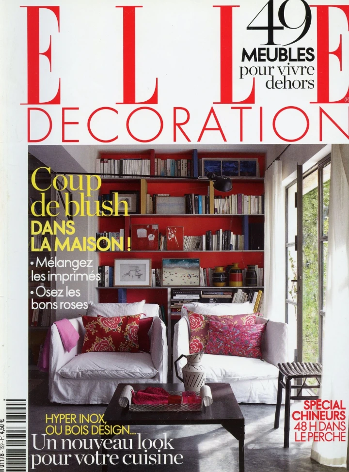 Elle décoration couverture Mai 2011