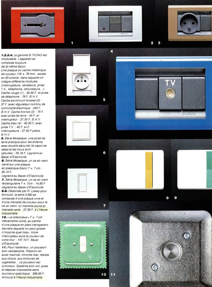 Elle décoration article 2 Octobre - Novembre 1989