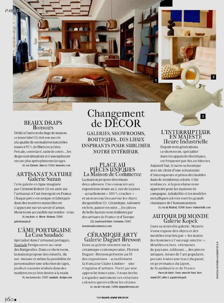 Madame Figaro article 1 Avril 2024