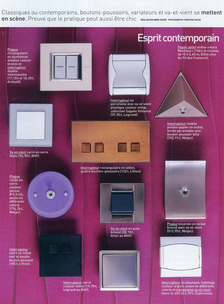 Maison française magazine article 2 Octobre - Novembre 2006