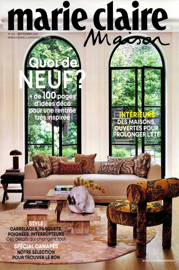 Marie claire maison couverture Septembre 2024