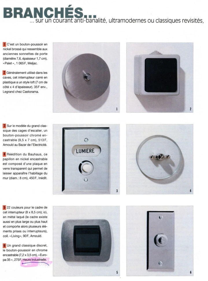 Marie claire maison article 2 Février 1998