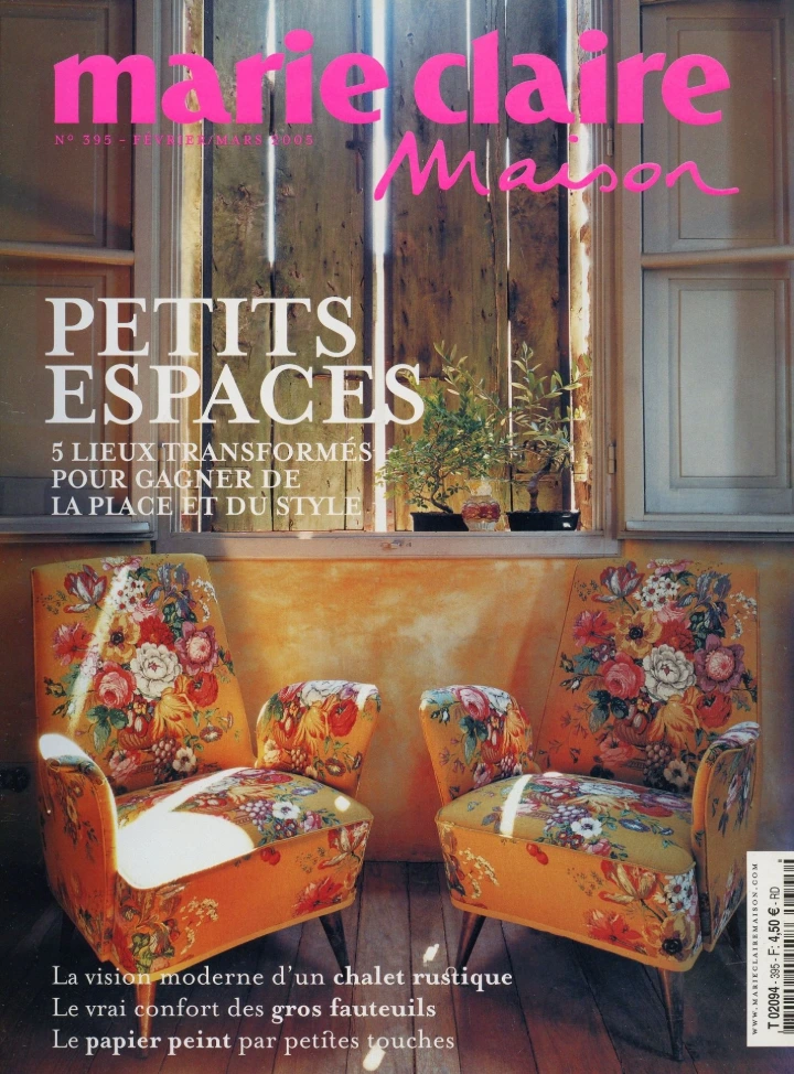 Marie claire maison couverture Février - Mars 2005