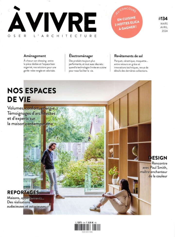 A vivre magazine couverture Mars - Avril 2024