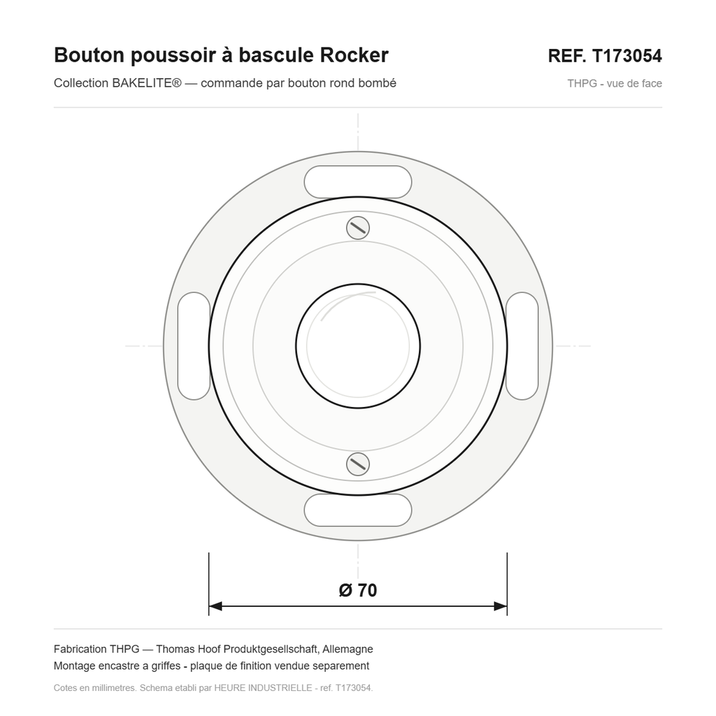Schéma coté — T173054