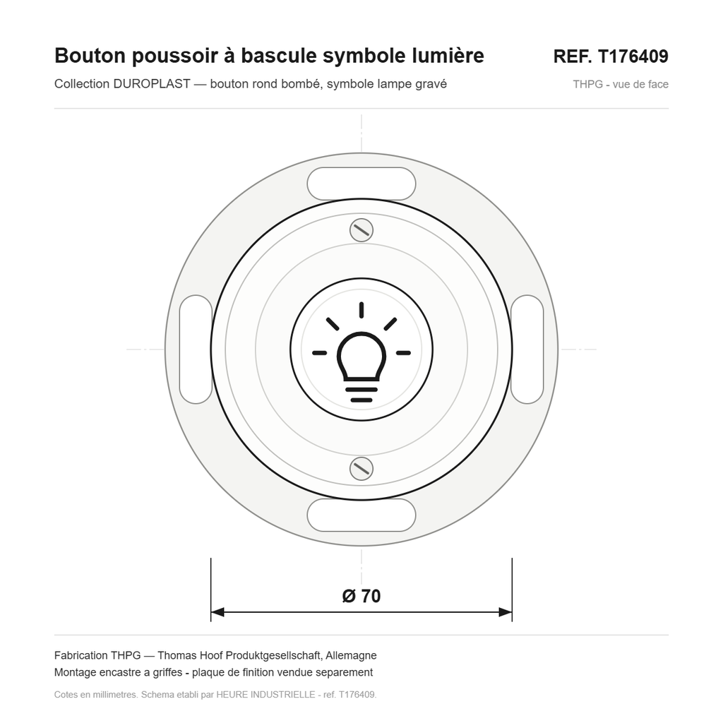 Schéma coté — T176409