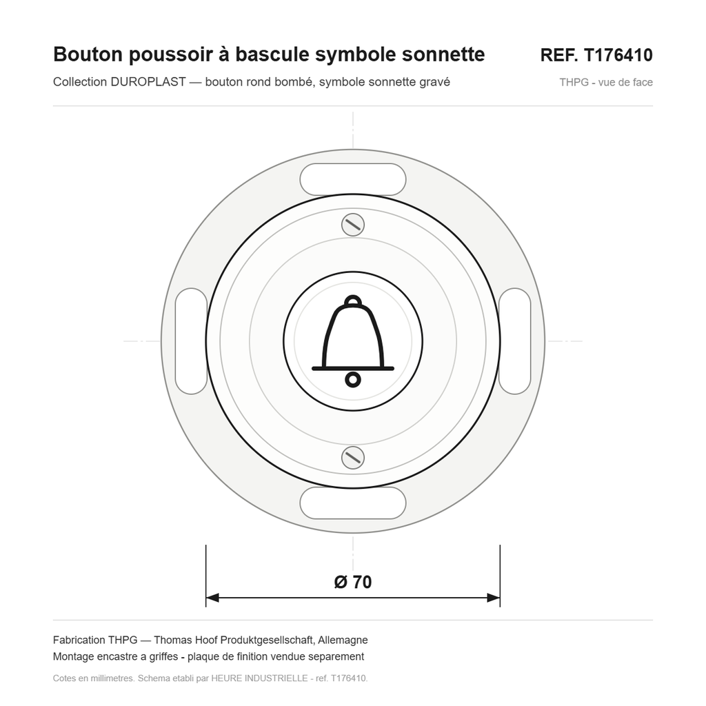 Schéma coté — T176410