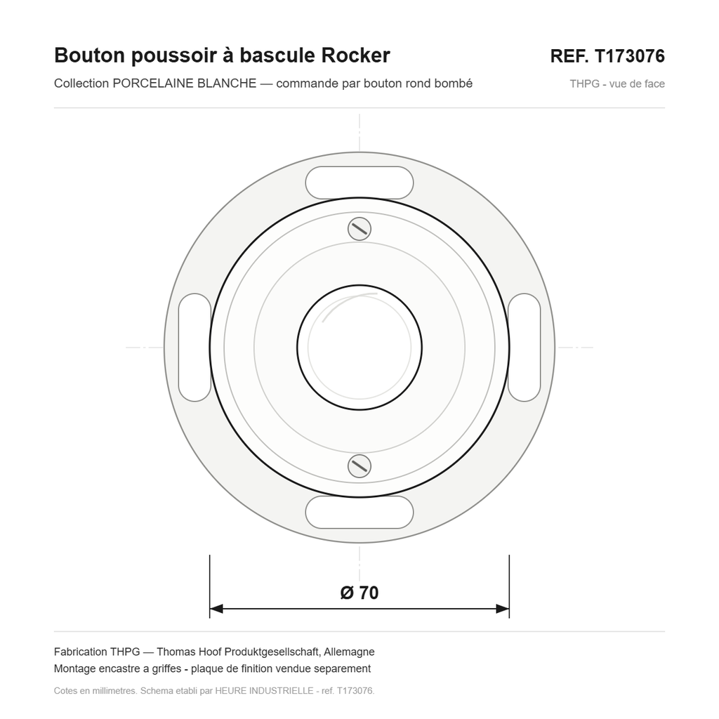 Schéma coté — T173076