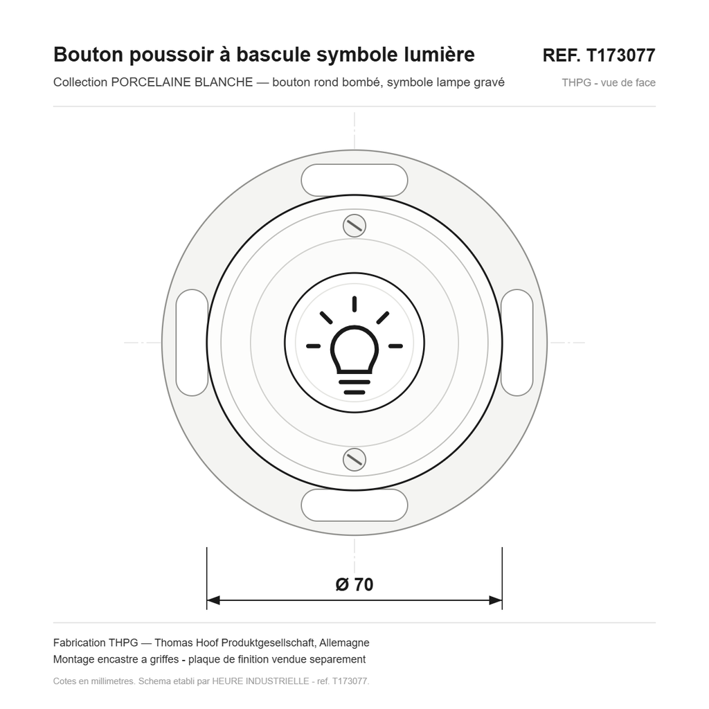 Schéma coté — T173077