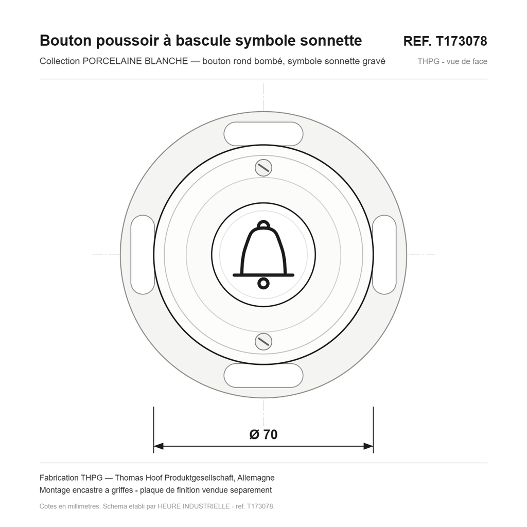 Schéma coté — T173078