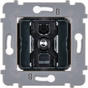 Mécanisme Connexion Auto, 1 Va-et-Vient (VV) ou Bouton Poussoir (BP), pour façade Simple CONFIDENCE