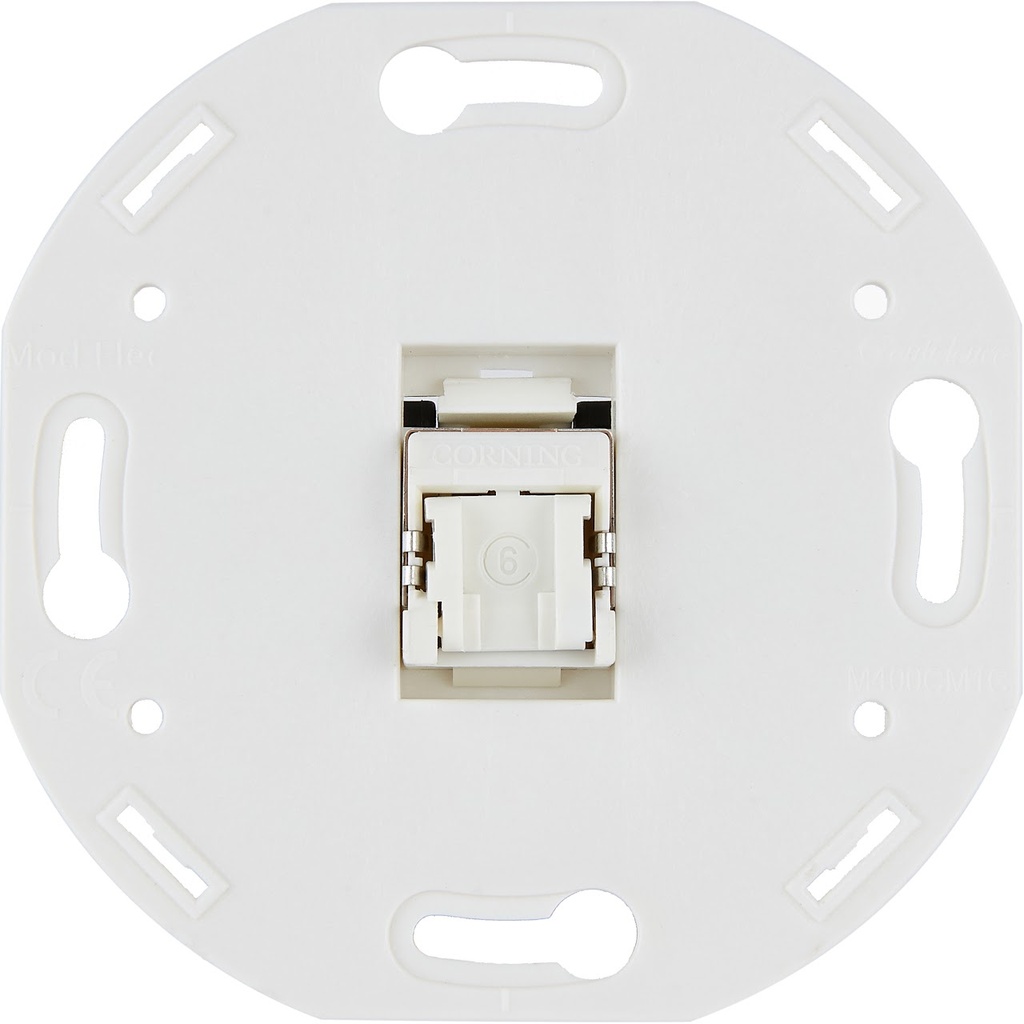 Mécanisme Connexion Auto, 1 Prise RJ45, pour façade Simple IRIS