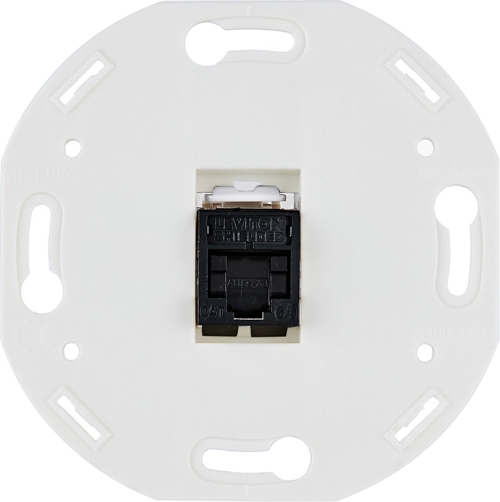 Mécanisme Connexion Auto, 1 Prise RJ45, pour façade Simple IRIS
