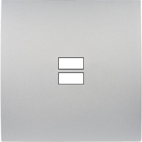 Façade Simple KARO, A clip, Plastique, pour Chargeur Double USB