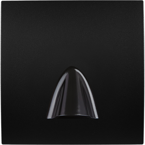 Façade Simple KARO, A clip, Plastique, pour Sortie de Câble