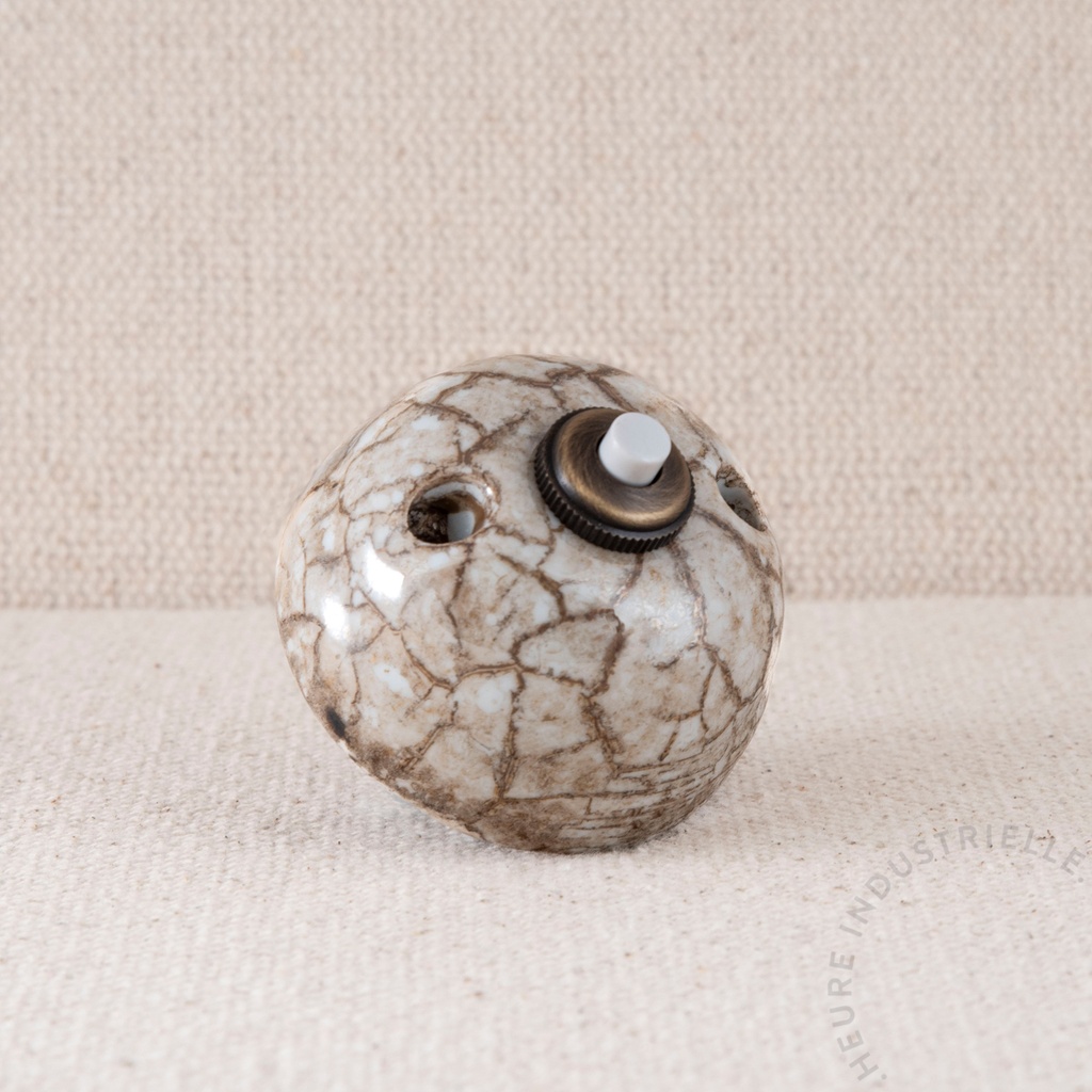 Bouton Poussoir arrondi GARBY