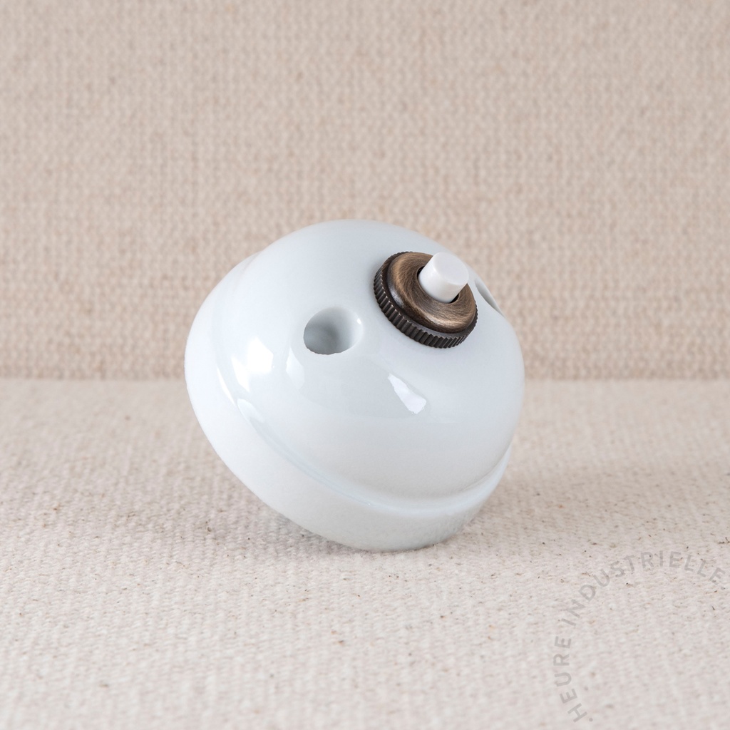 Bouton Poussoir arrondi GARBY
