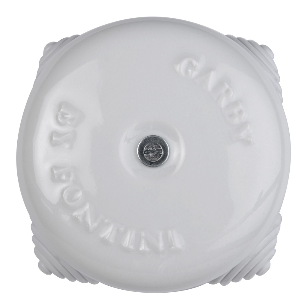 [30399172] Boîte de dérivation Ø 78mm GARBY (Finition Porcelaine Blanche)