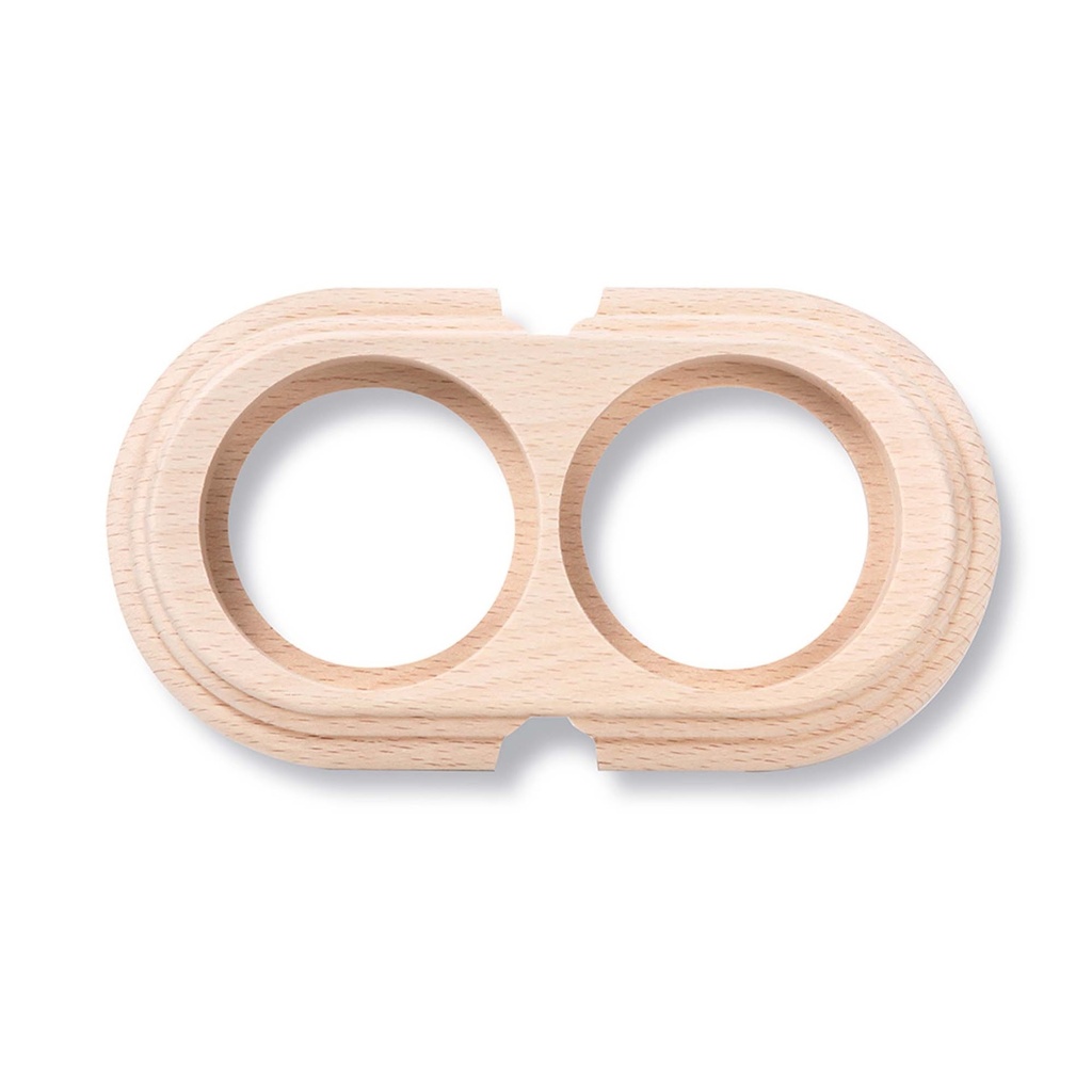 Socle Horizontal 2 Postes avec 2 Trous GARBY