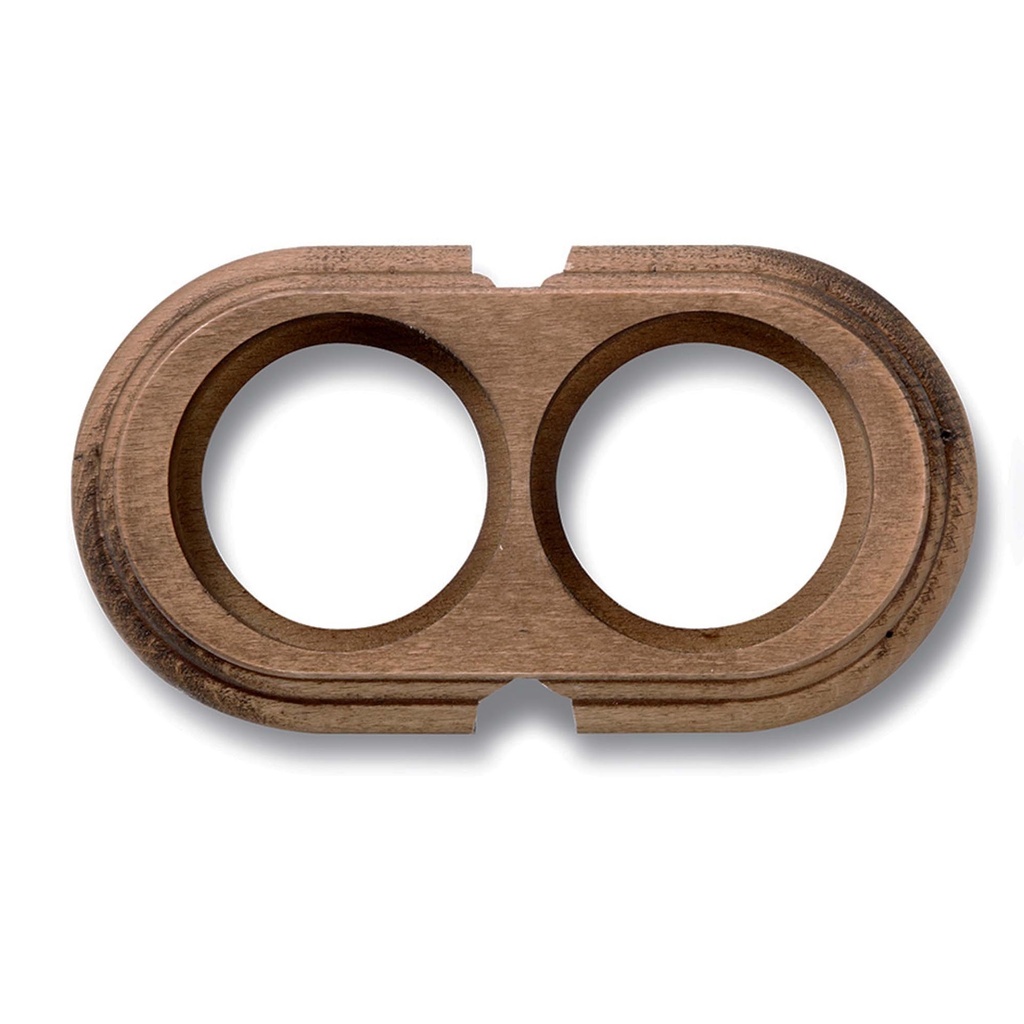 Socle Horizontal 2 Postes avec 2 Trous GARBY