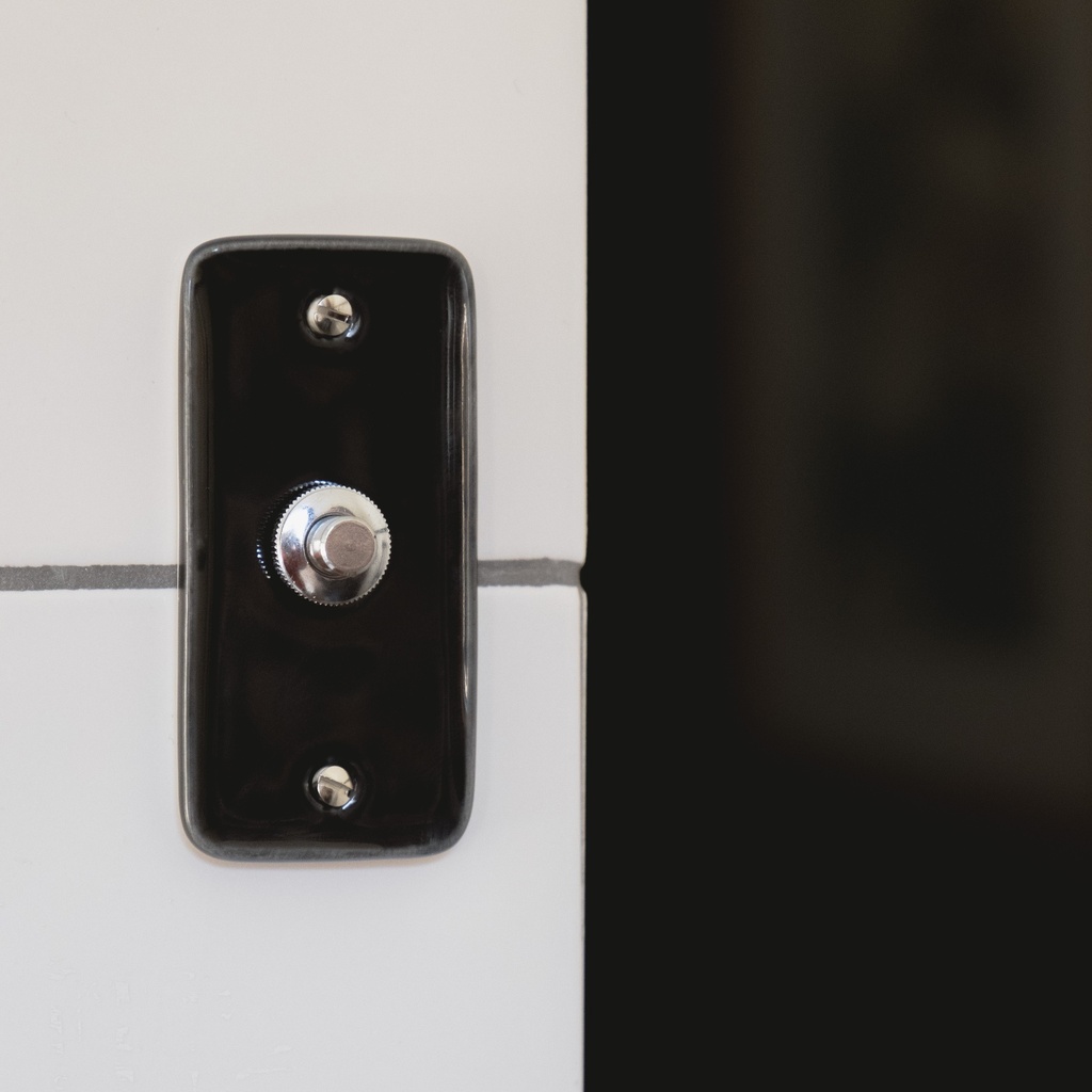 Bouton Poussoir Push HAUSSMANN  Chrome