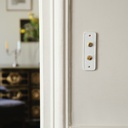 Va-et-Vient + Bouton Poussoir Push HAUSSMANN Doré