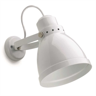 [T182550] Luminaire - Applique spot metal Large (Blanc)