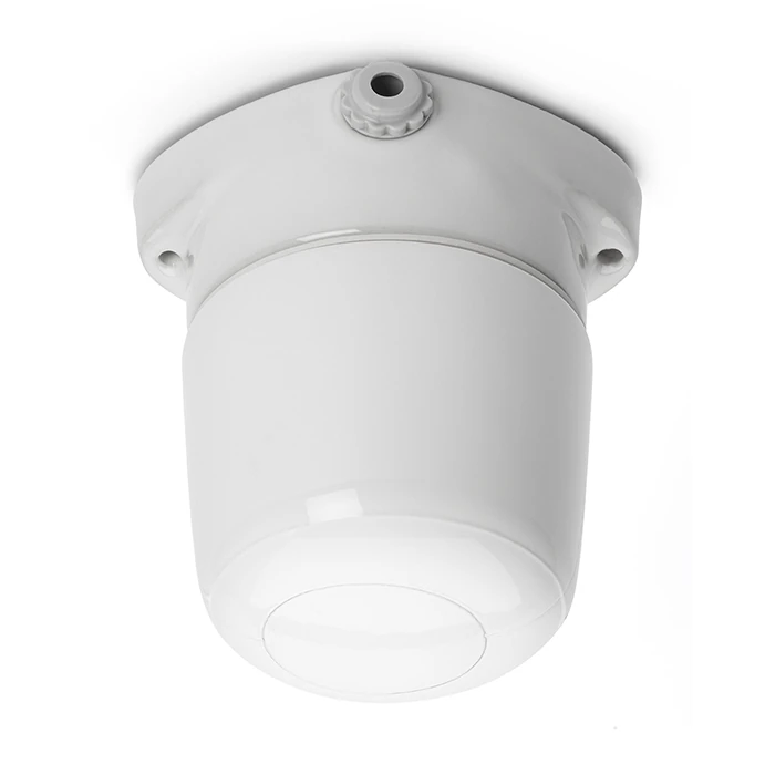 Plafonnier LISILUX blanc M opalisé