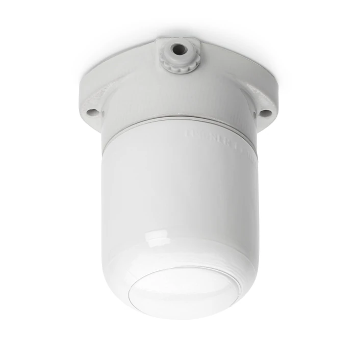Plafonnier LISILUX blanc S opalisé