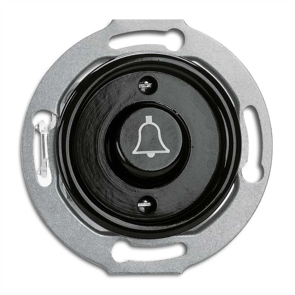 Mécanisme BAKELITE® - Bouton poussoir à bascule symbole sonnette