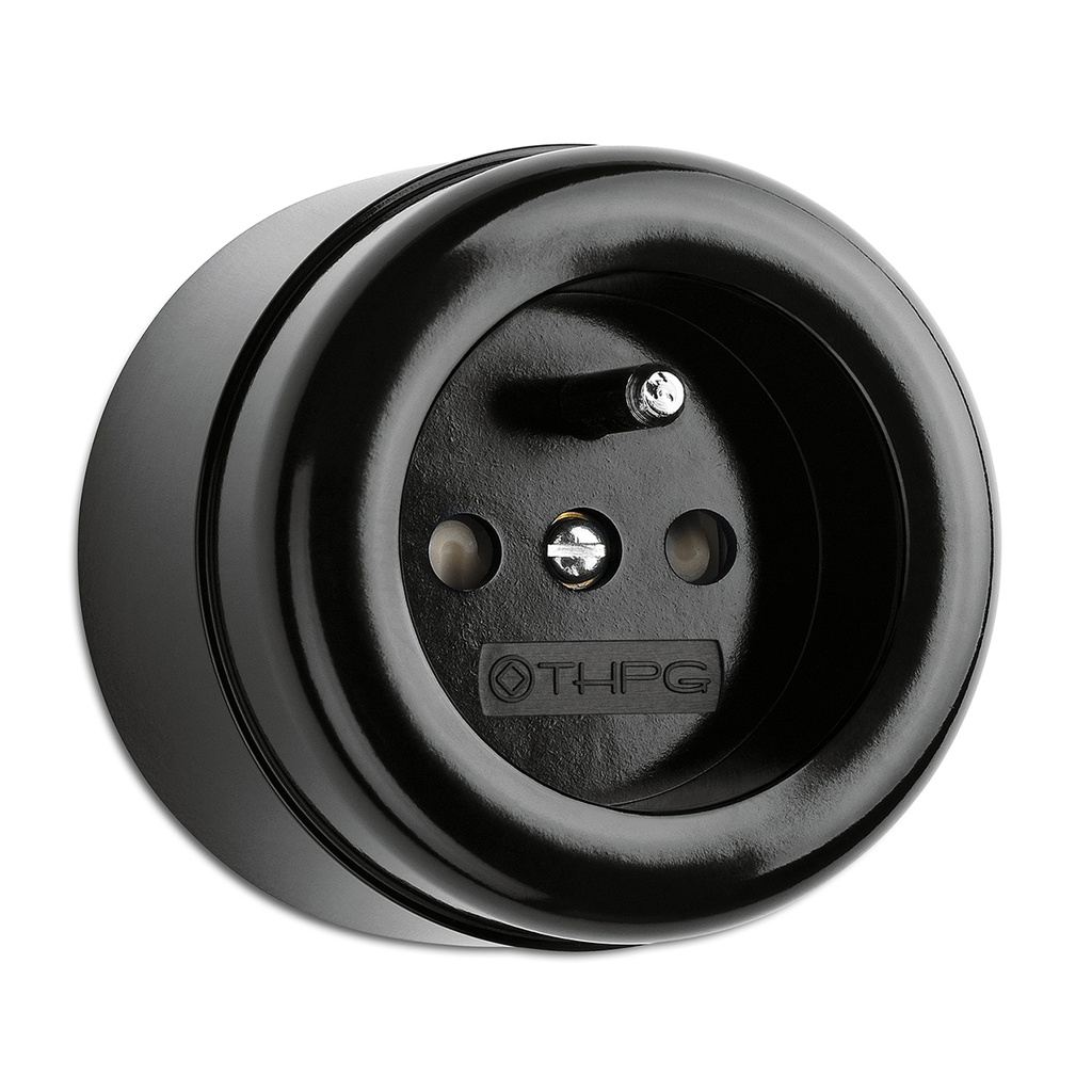 [T100063] Mécanisme BAKELITE® EN SAILLIE - Prise de courant 2P+T