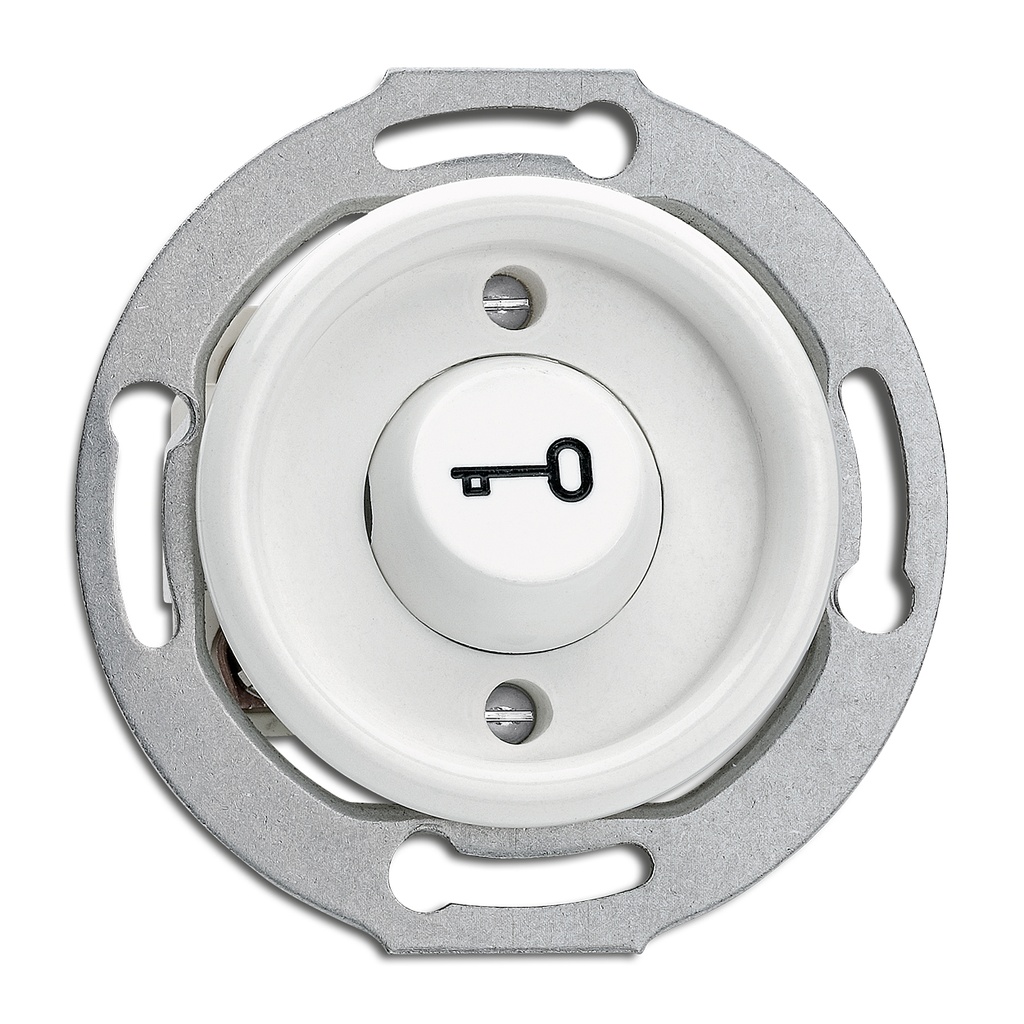 Mécanisme DUROPLAST - Bouton poussoir à bascule symbole clé
