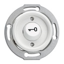 Mécanisme DUROPLAST - Bouton poussoir à bascule symbole clé