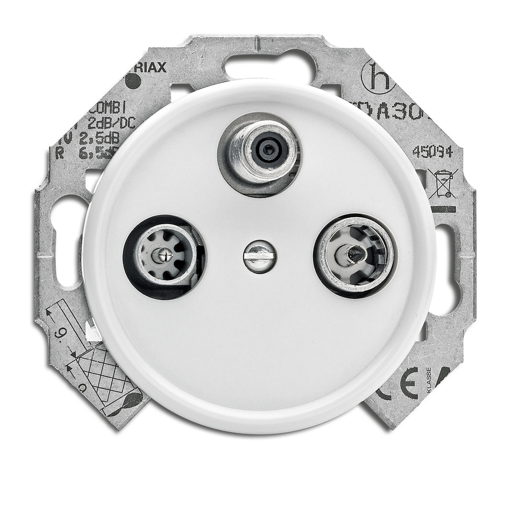 [T100728] Mécanisme DUROPLAST - Prise TV-FM-SAT