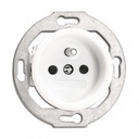 Mécanisme PORCELAINE BLANCHE - Prise de courant 2P+T