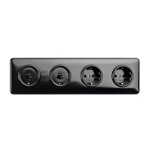 Plaque BAKELITE® - Plaque quadruple