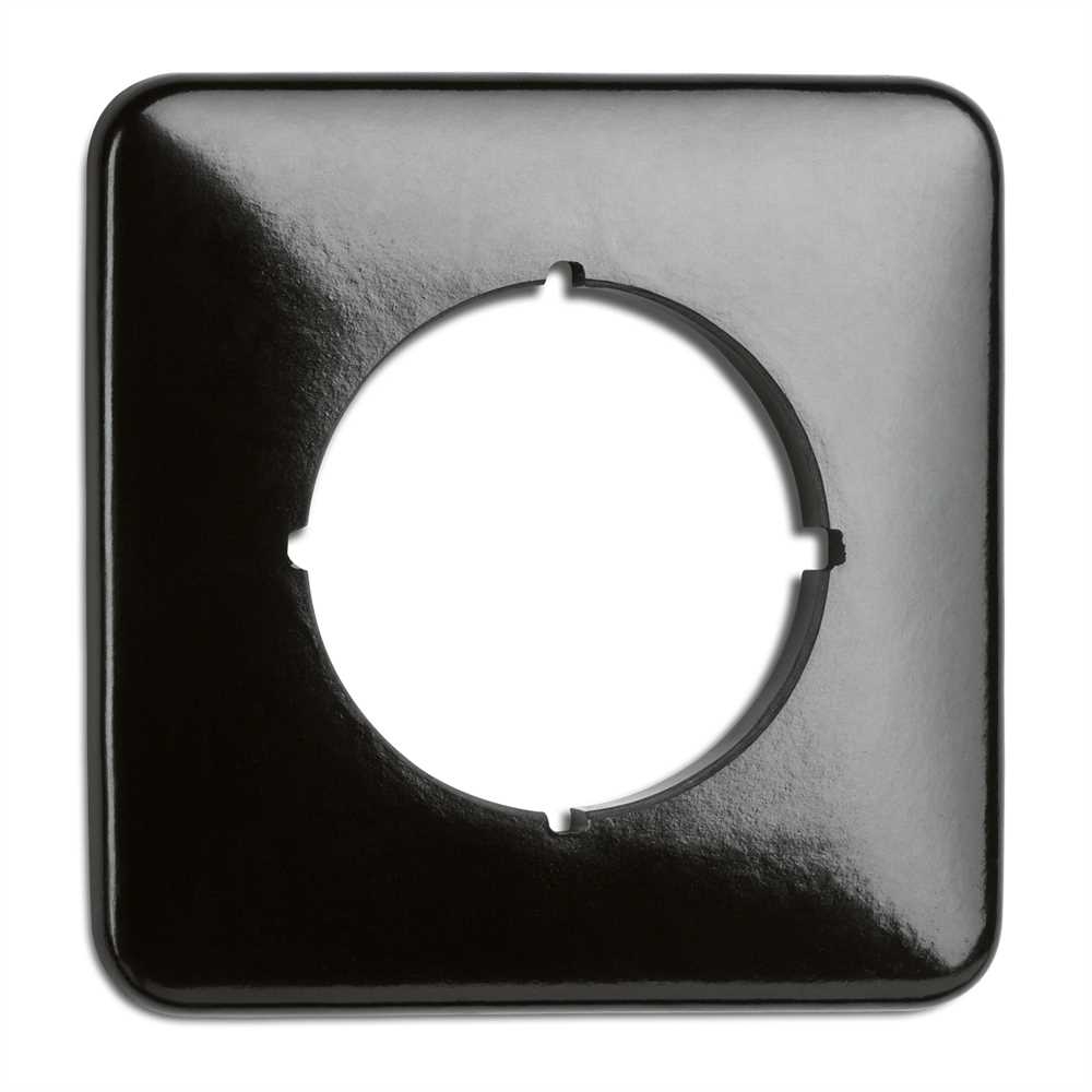 Plaque BAKELITE® - Plaque simple carrée (pour allum. et prise courant)
