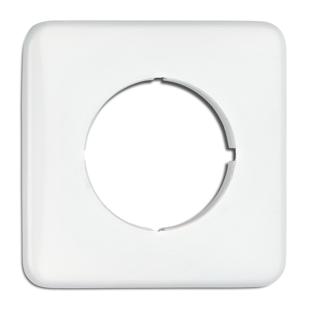 [T119329] Plaque DUROPLAST - Plaque simple carrée (pour prise Média et variateur)