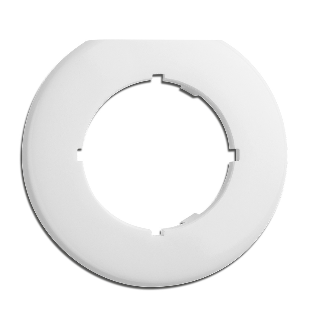 Plaque DUROPLAST - Plaque terminale (pour allum. (sauf variat.) et prise courant)