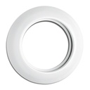 Plaque PORCELAINE BLANCHE - Plaque simple (pour prise Média)