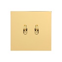 Interrupteur ART EPURE Double Bouton Poussoir (BP), 1 Poste