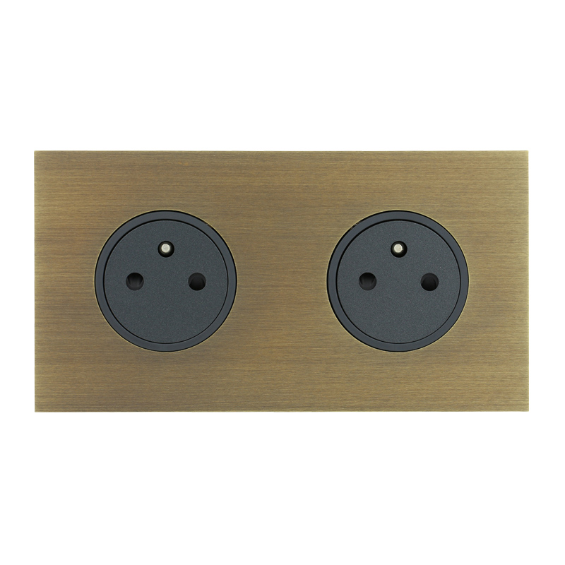 Art Epure - Double Prise de courant 2P+T 16A 250V