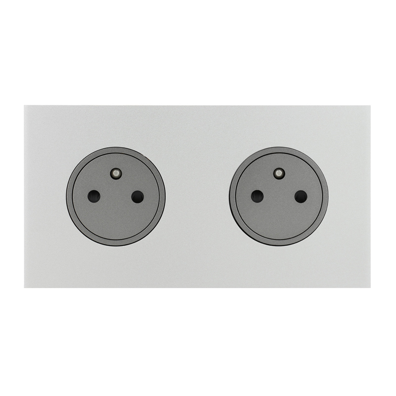 Art Epure - Double Prise de courant 2P+T 16A 250V