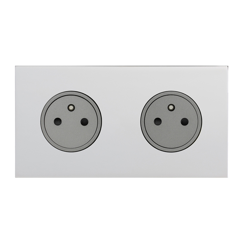 Art Epure - Double Prise de courant 2P+T 16A 250V