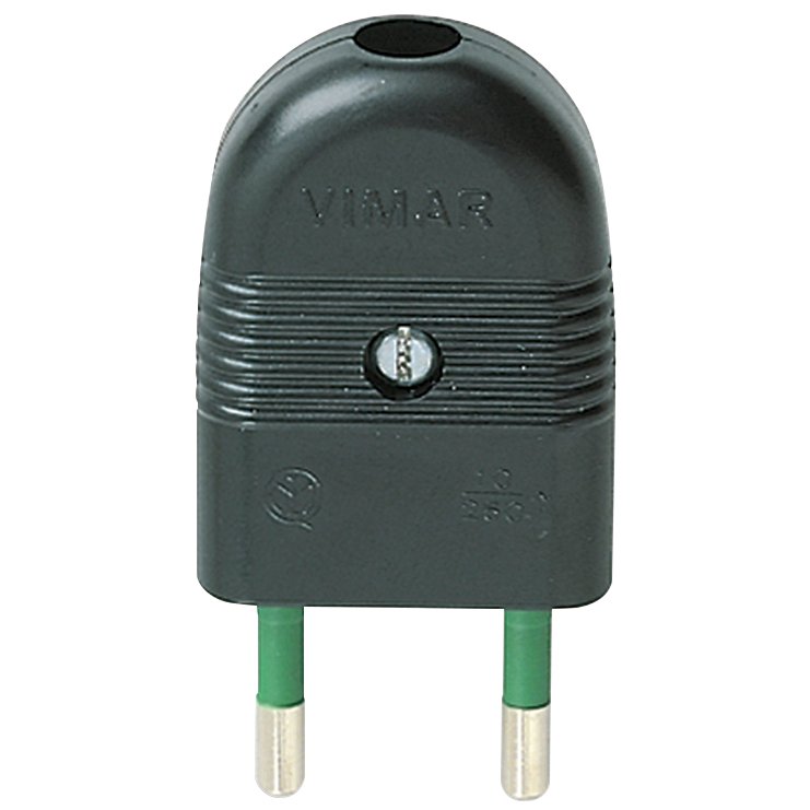 Accessoire - Fiche 2P 10A axial