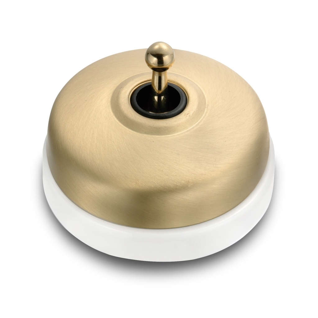 Permutateur DIMBLER Métal base porcelaine blanche