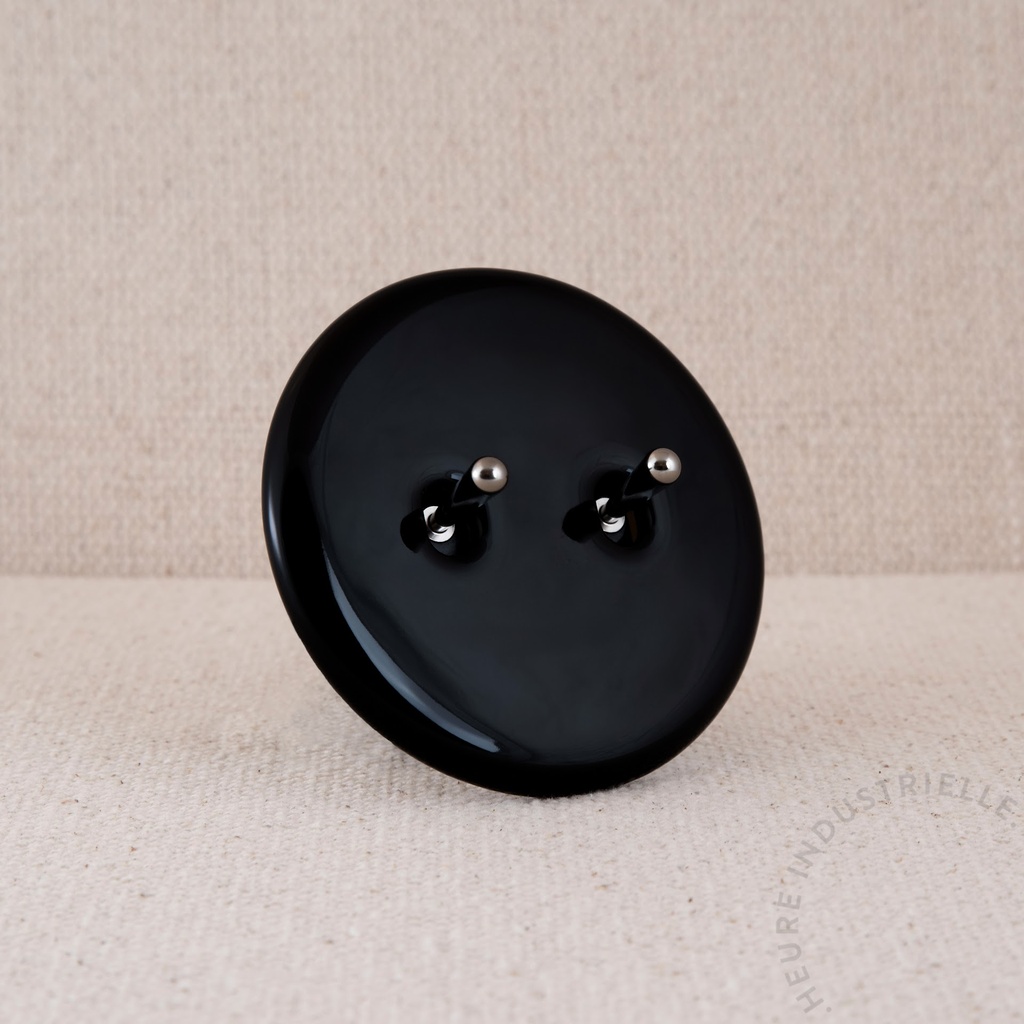 Appareillage complet IRIS - 2 Va-et-Vient (VV) ou Boutons Poussoirs (BP)